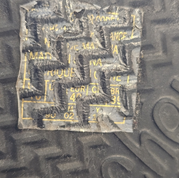 Skechers Black Wedge Sandals, Size 10 - Picture 4 of 5